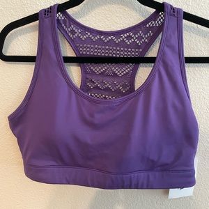 Zyia Purple Bomber Sports Bra